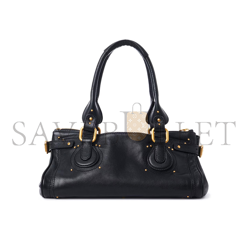 Ch10É paddington bag aus genarbtem leder ch25ws802p75001 (36*18*18cm)